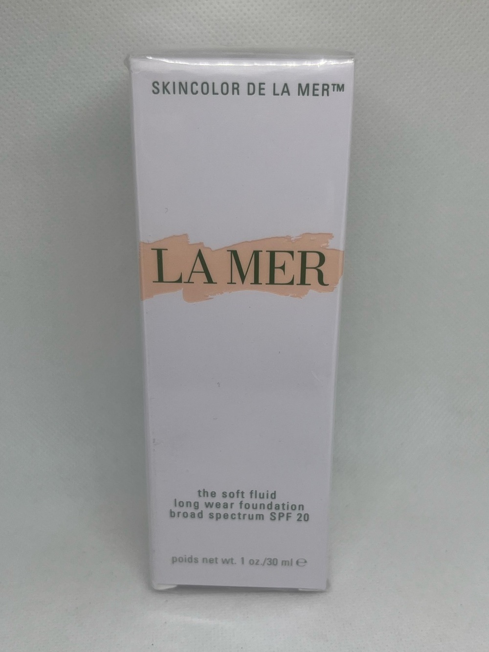 New LA MER The Soft Fluid Long Wear Foundation SPF20 shade: 240 Buff